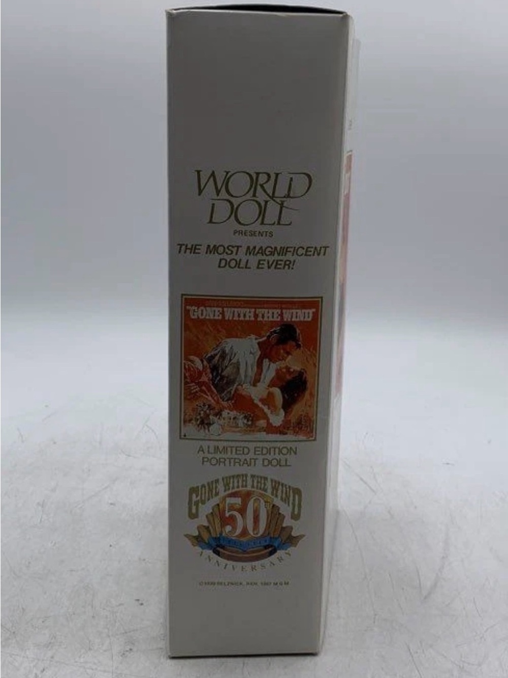The World Doll Gone With The Wind Prissy Girl Doll And Display Stand In Box